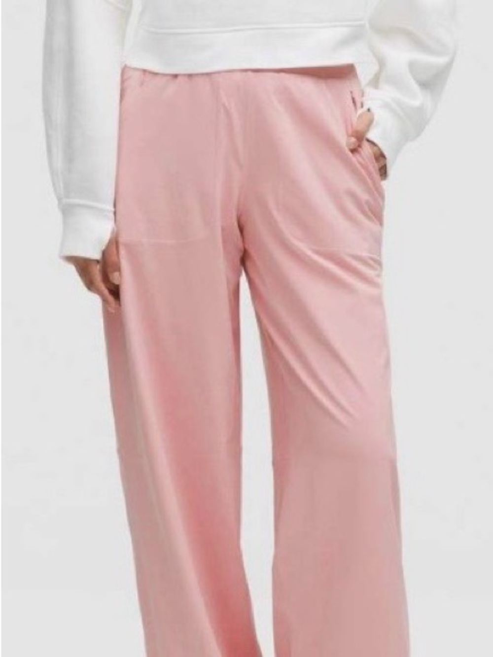 Lululemon Swift Wide-Leg Pink Lounge Pants
